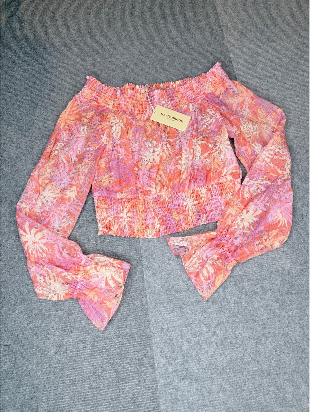 Ramy Brook - NWT Andra off the shoulder blouse. Size Small.